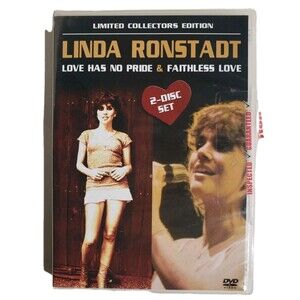 LInda Ronstadt "Love Has No Pride" DVD VG+ Live Performance Collectors Edition
